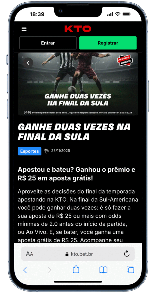 como funciona a aposta grátis na kto