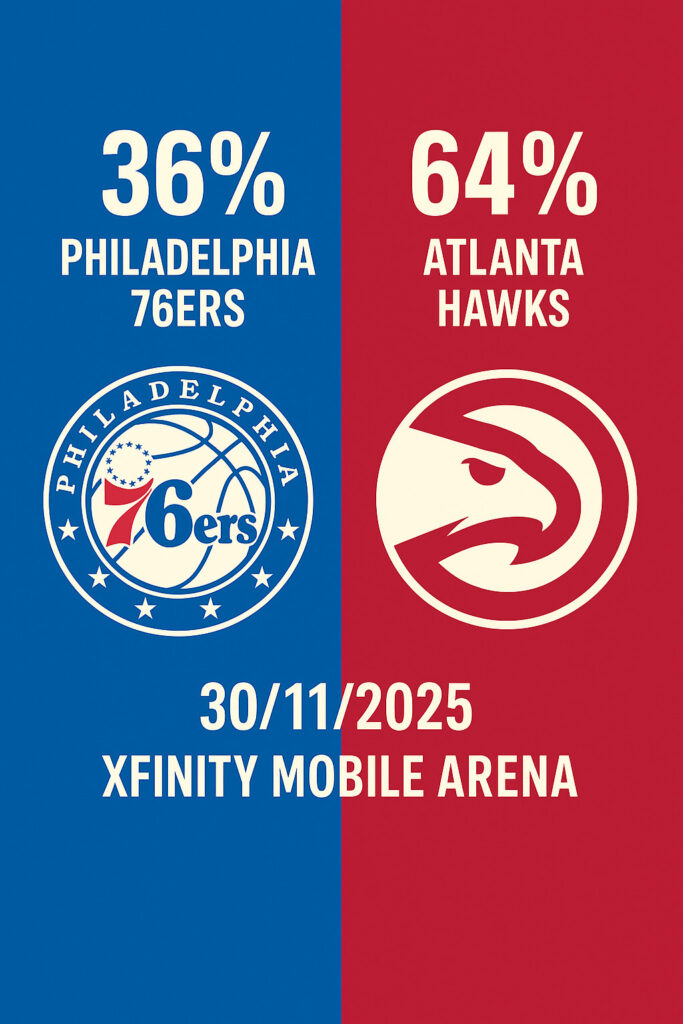 pronóstico Philadelphia 76ers vs Atlanta Hawks
