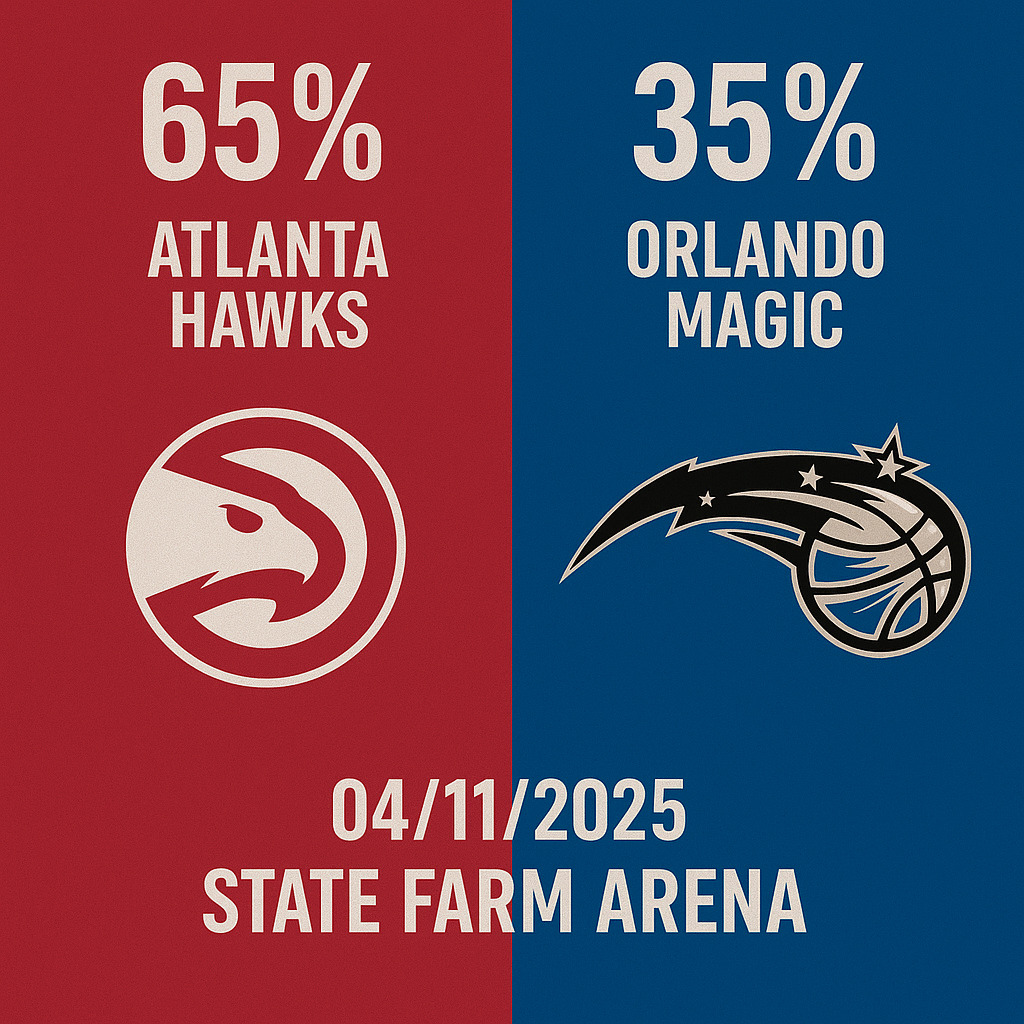 Pronóstico Atlanta Hawks vs Orlando Magic – NBA 04/11/2025