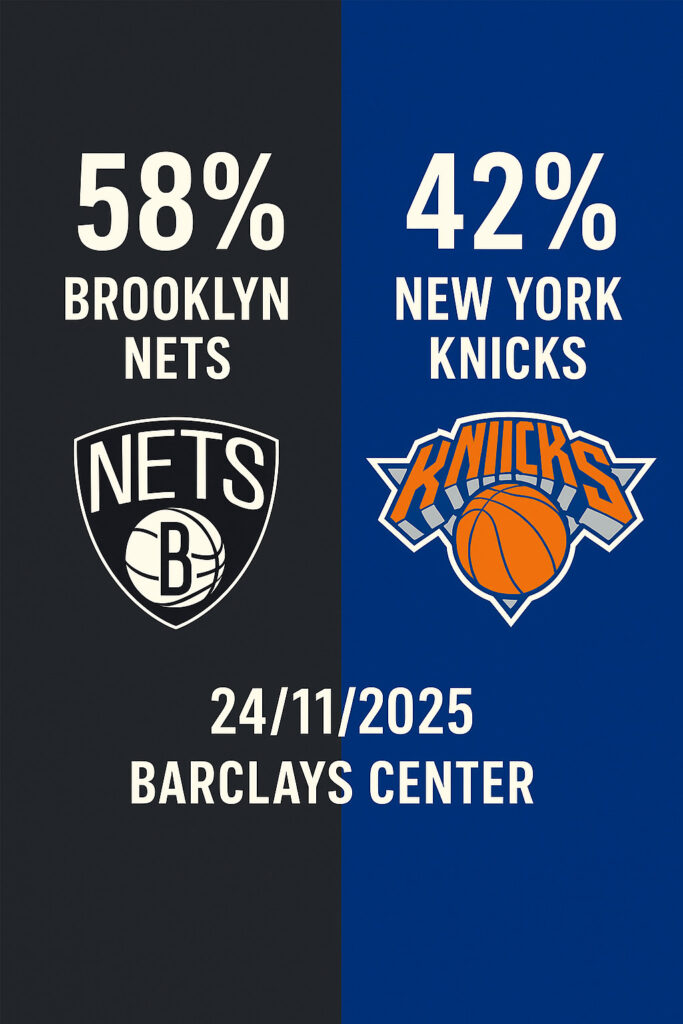 pronostico nets knicks 24 11 25
