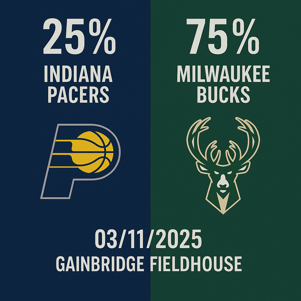 Pronóstico Indiana Pacers vs Milwaukee Bucks – NBA 03/11/2025 34 Pronóstico Indiana Pacers vs Milwaukee Bucks