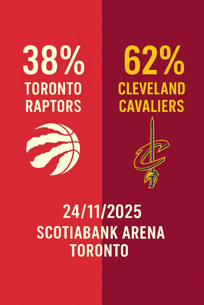 pronóstico Toronto Raptors vs Cleveland Cavaliers