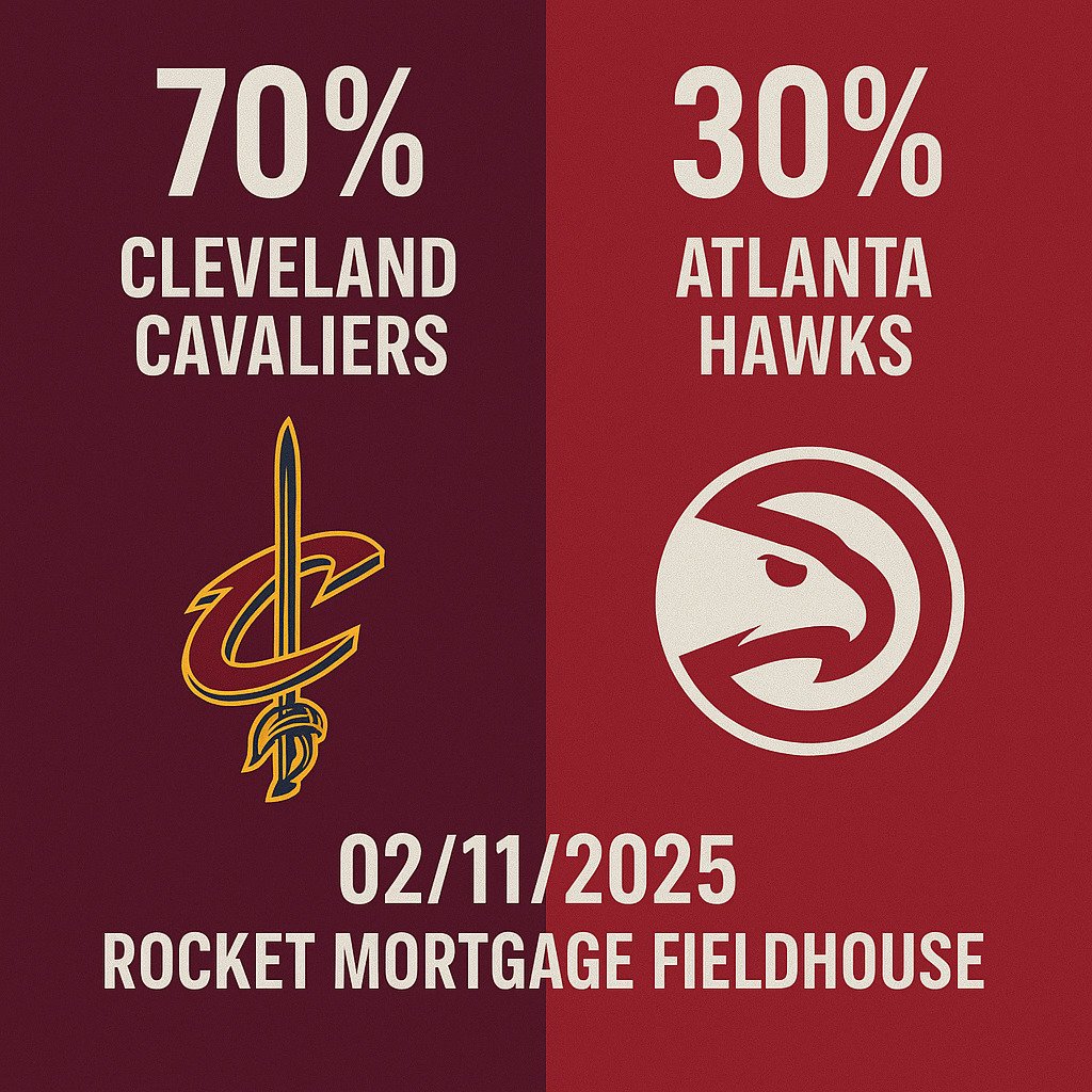 Pronóstico Cleveland Cavaliers vs Atlanta Hawks – NBA 02/11/2025 