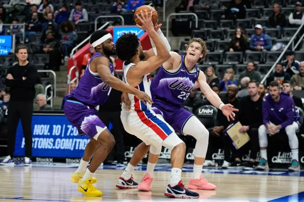 Pronóstico Utah Jazz vs Detroit Pistons – NBA 26/12/2025 33 Pronóstico Utah Jazz vs Detroit Pistons – NBA 26/12/2025