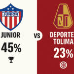 Pronóstico Junior vs Tolima - Final Ida Liga BetPlay (12/12/2025)