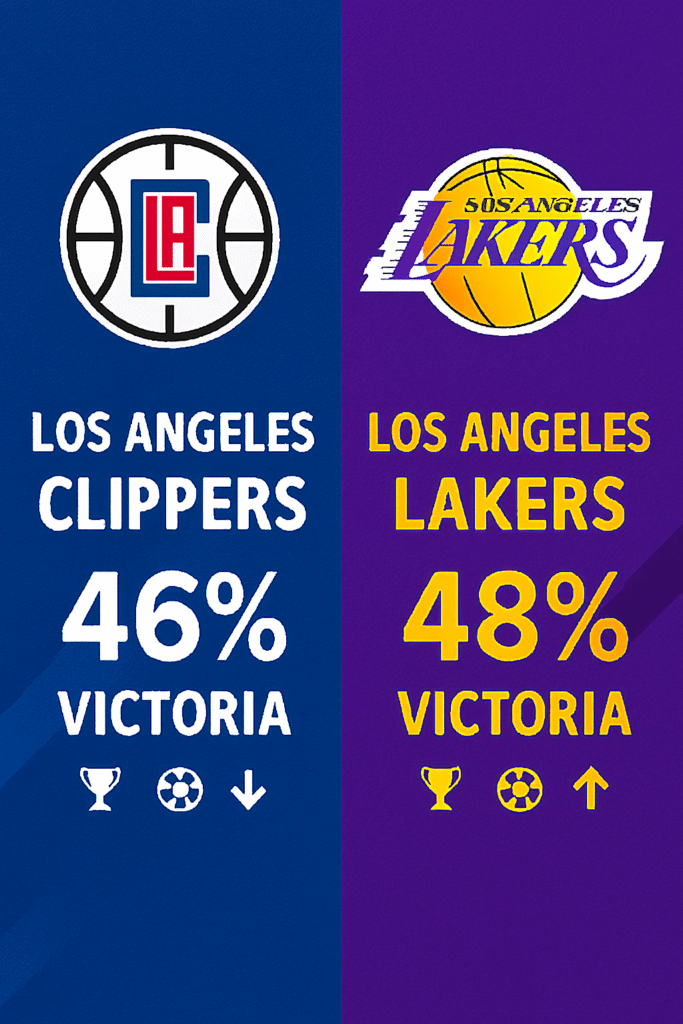 Los Angeles Clippers x Los Angeles Lakers – Palpites NBA 20/12/2025 34 Pronóstico Los Angeles Clippers vs Los Angeles Lakers – NBA 20/12/2025