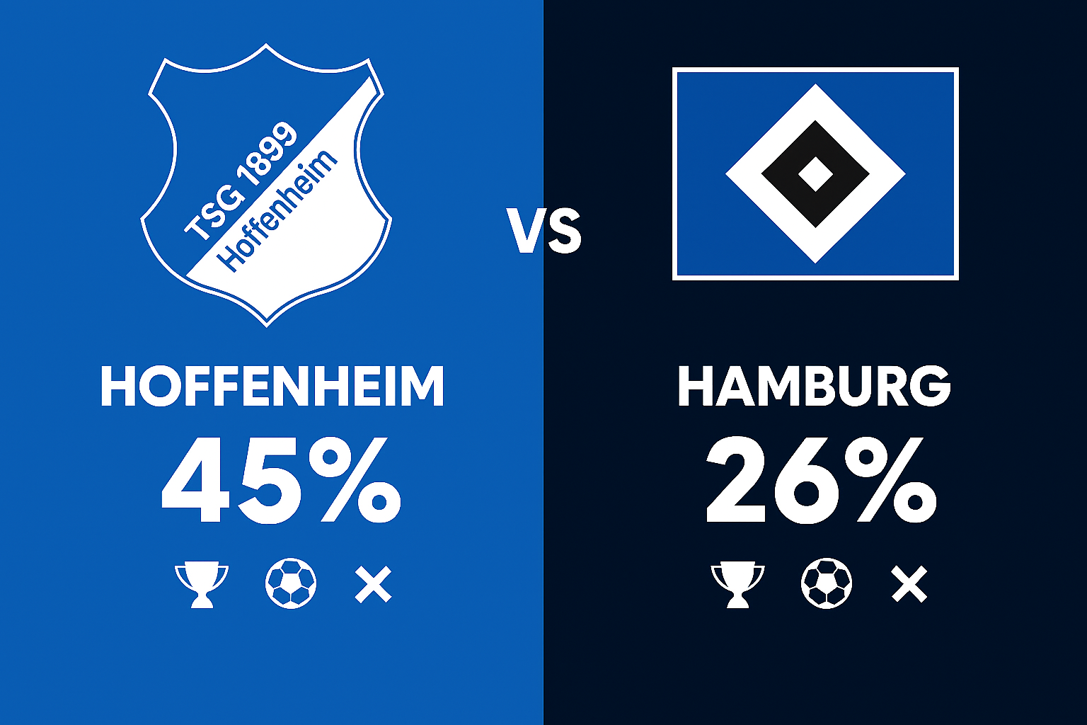 Pronóstico Hoffenheim vs Hamburg – Bundesliga (13/12/2025)
