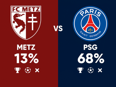 Pronóstico Metz vs PSG – Ligue 1 (13/12/2025)