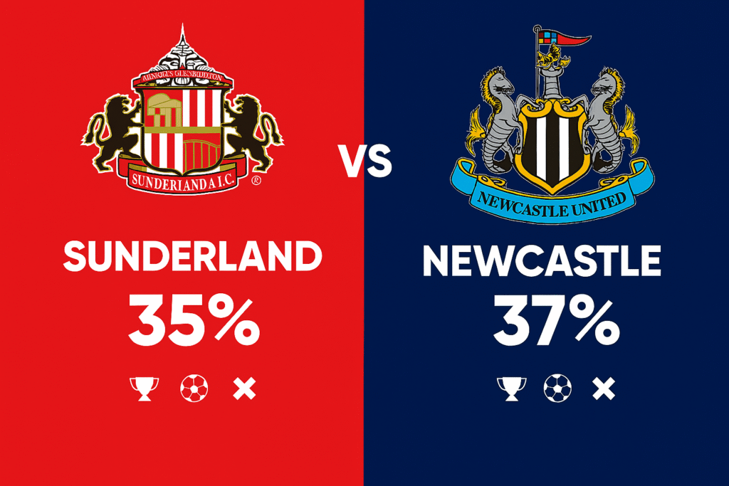 Sunderland x Newcastle - Palpites da Premier League (14/12/2025) 34 Palpite Sunderland x Newcastle - Premier League (14/12/2025)