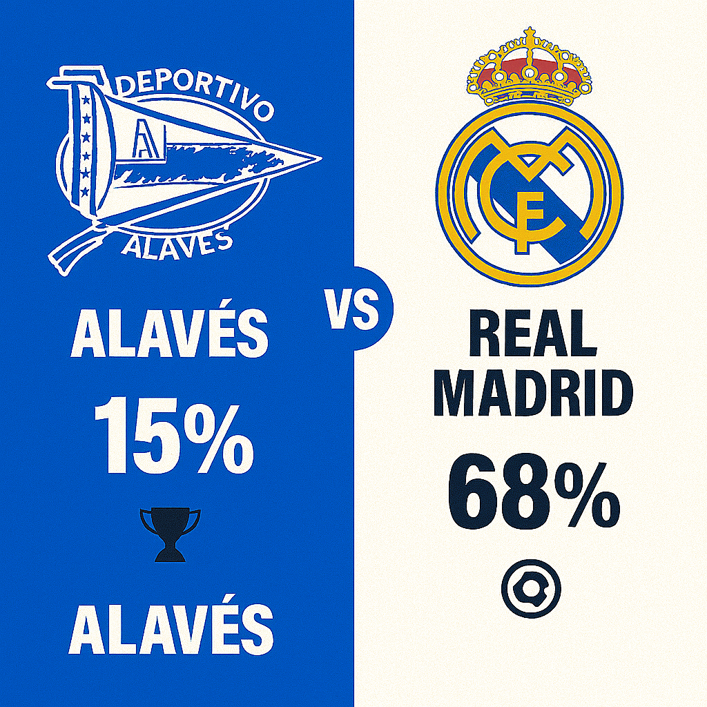 Pronóstico Alavés vs Real Madrid - La Liga (14/12/2025) 34 Pronóstico Alavés vs Real Madrid - La Liga (14/12/2025)