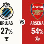 Pronóstico Brujas vs Arsenal - Champions League (10/12/2025) 5 Pronóstico Brujas vs Arsenal - Champions League (10/12/2025)