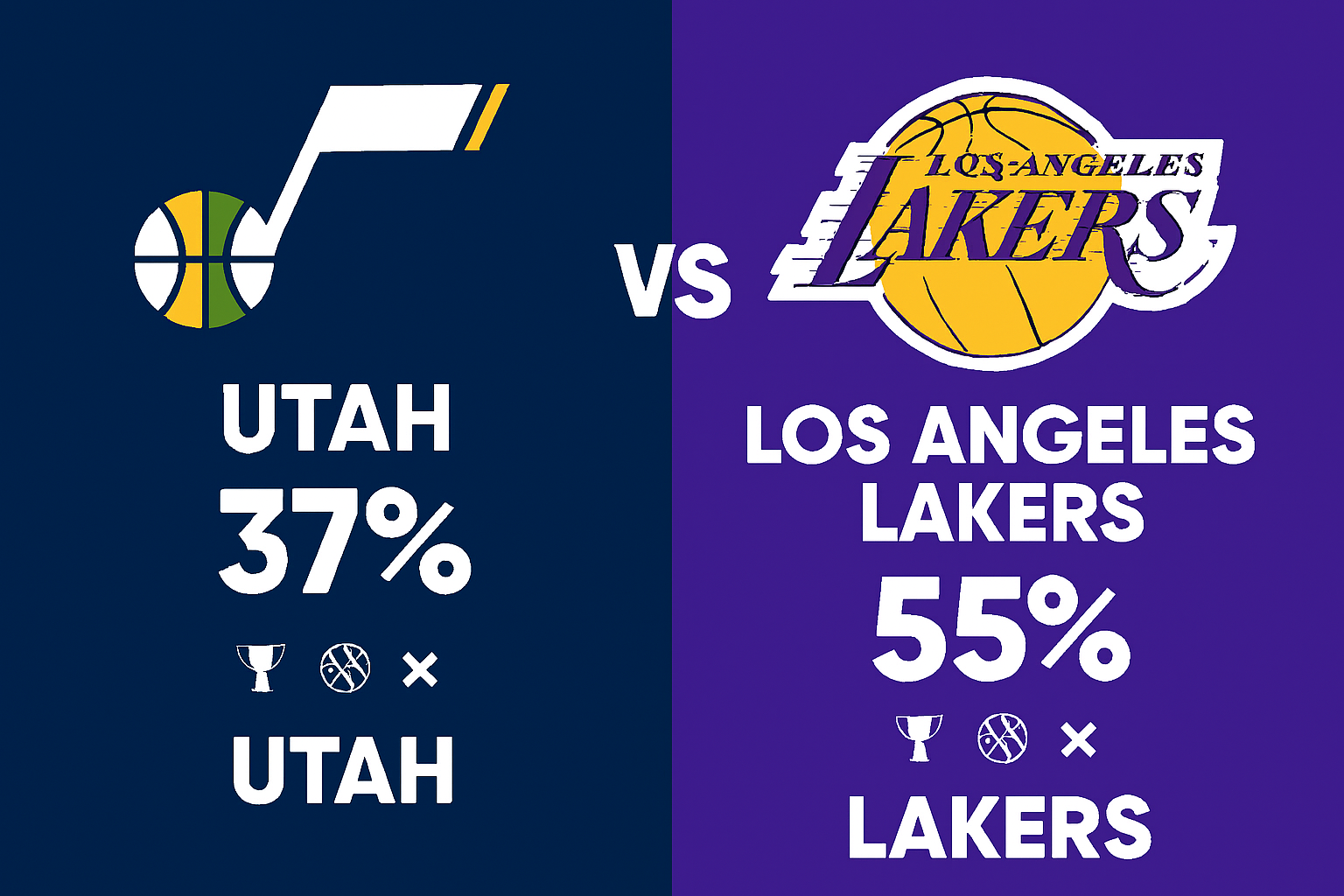 Pronóstico Utah Jazz vs Los Angeles Lakers – NBA 18/12/2025 34 Pronóstico Utah Jazz vs Los Angeles Lakers – NBA 18/12/2025