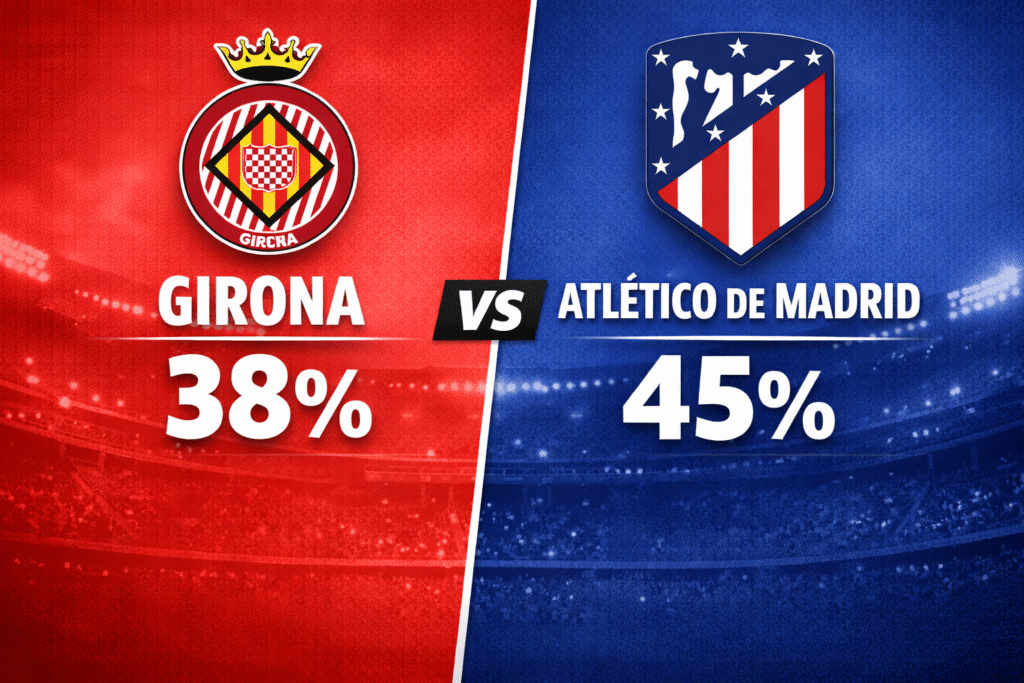 Pronóstico Girona vs Atlético de Madrid - La Liga (21/12/2025)