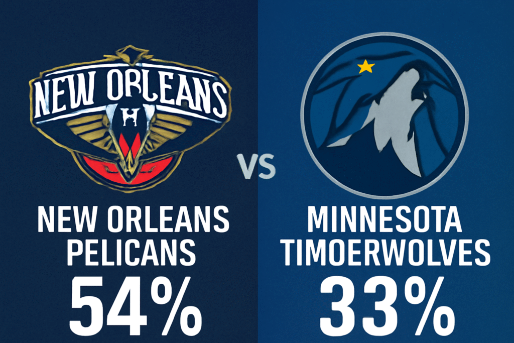 Pronóstico New Orleans Pelicans vs Minnesota Timberwolves – NBA 04/12/2025 34 Pronóstico New Orleans Pelicans vs Minnesota Timberwolves – NBA 04/12/2025