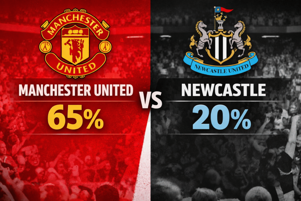 Pronóstico Manchester United vs Newcastle - Premier League (26/12/2025)