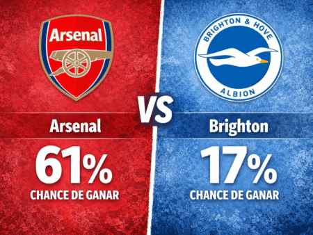 Pronóstico Arsenal vs Brighton – Premier League (27/12/2025)
