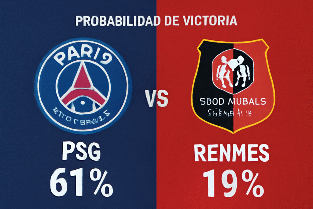 Pronóstico PSG vs Rennes - Ligue 1 (06/12/2025)