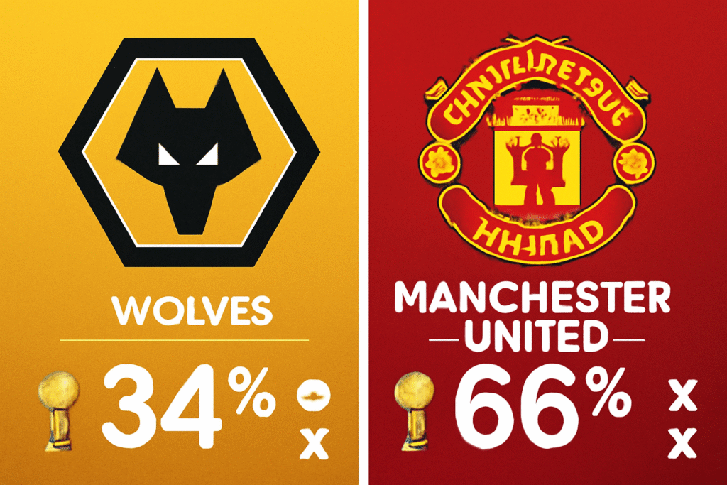 Pronóstico Wolves vs Manchester United - Premier League (08/12/2025)