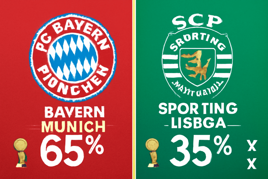 Pronóstico Bayern Munich vs Sporting Lisboa - Champions League (09/12/2025)