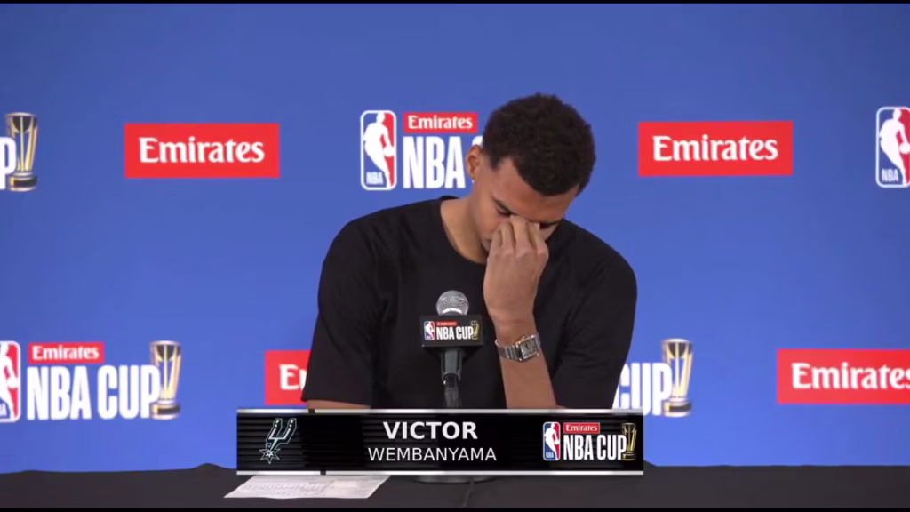 El drama oculto de Victor Wembanyama: ¿Por qué la NBA Cup lo marcó para siempre?