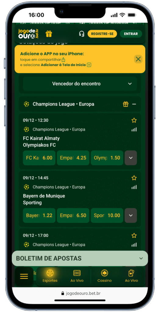 Apostas Champions League 2025/2026: Onde apostar, odds e melhores dicas 109 casa de aposta para champions league com depósito de 1 real: Jogo de Ouro