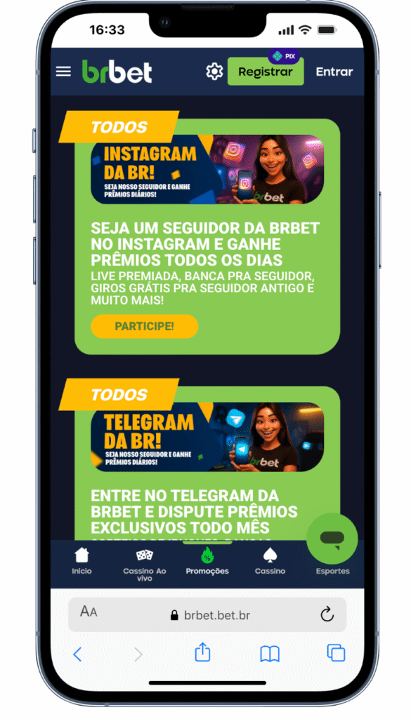 plataforma com bônus de R$ 20 Brbet