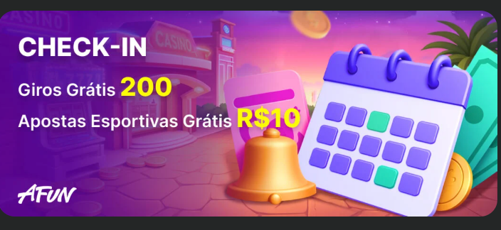 bônus sem depósito Afun