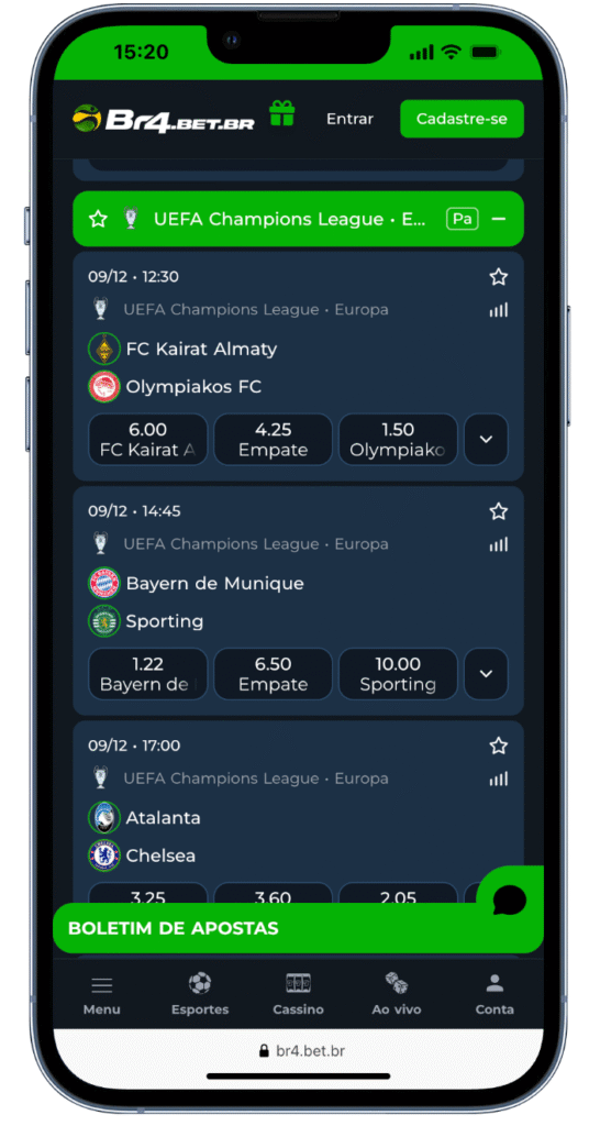 Apostas Champions League 2025/2026: Onde apostar, odds e melhores dicas 61 apostas champions league na br4bet