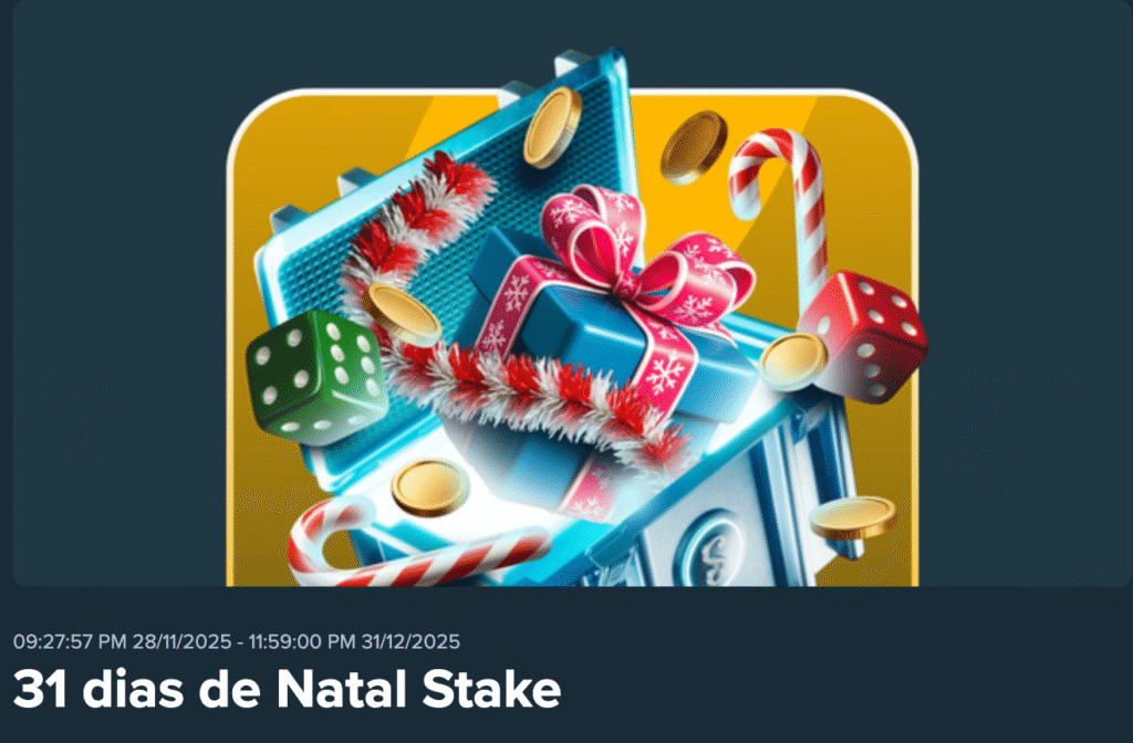 bônus de Natal Stake Brasil