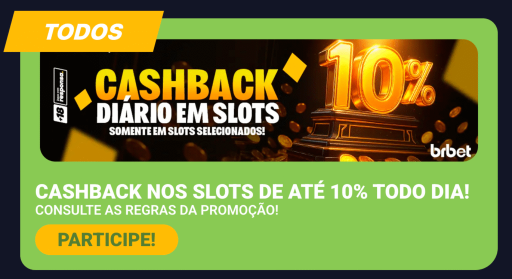 Brbet Bônus: Cashback Diário, Roleta Premiada, Super Odds e Promoções Ativas 6 bônus brbet: cashback diário em slots
