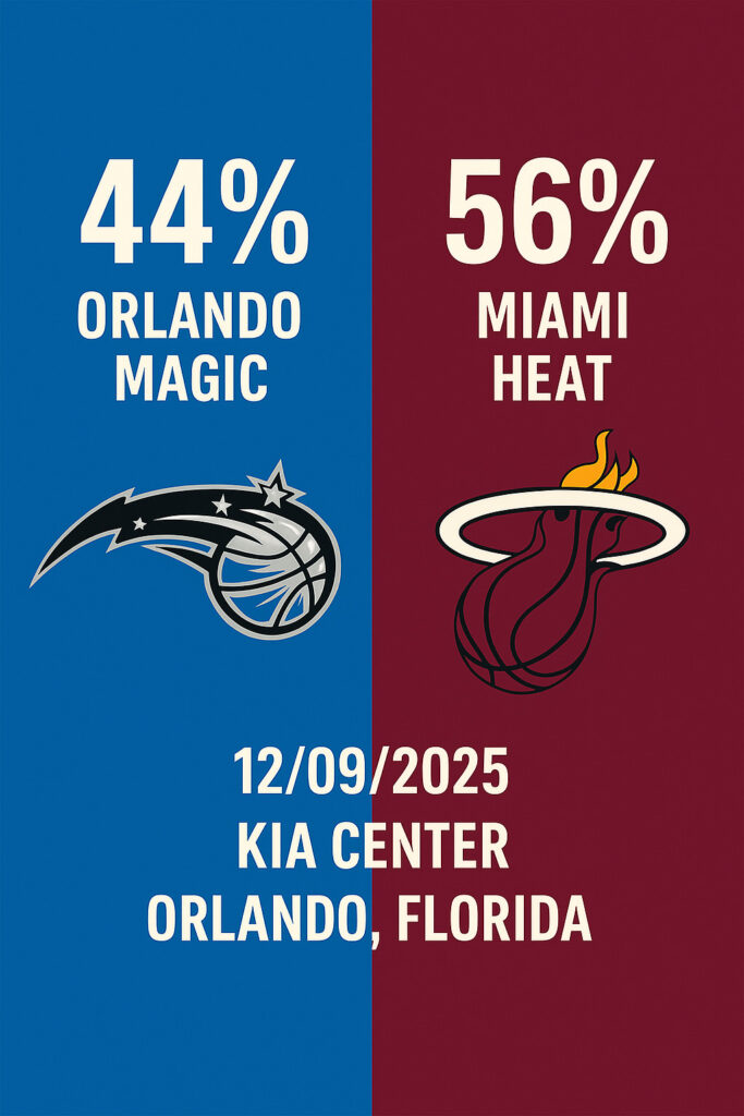 Pronóstico Orlando Magic vs Miami Heat - NBA 09-12-25 34 Pronóstico Orlando Magic vs Miami Heat – NBA 09/12/2025