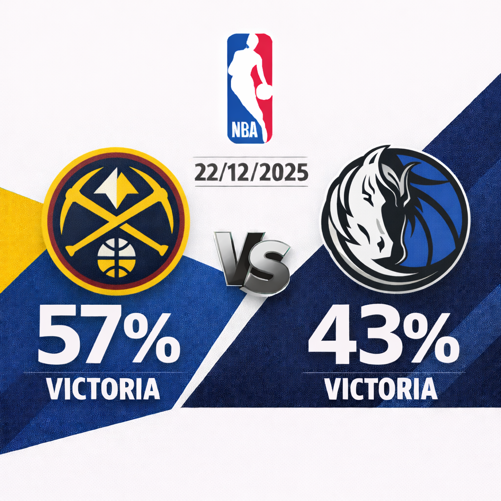 Pronóstico Dallas Mavericks vs Denver Nuggets – NBA 23/12/2025