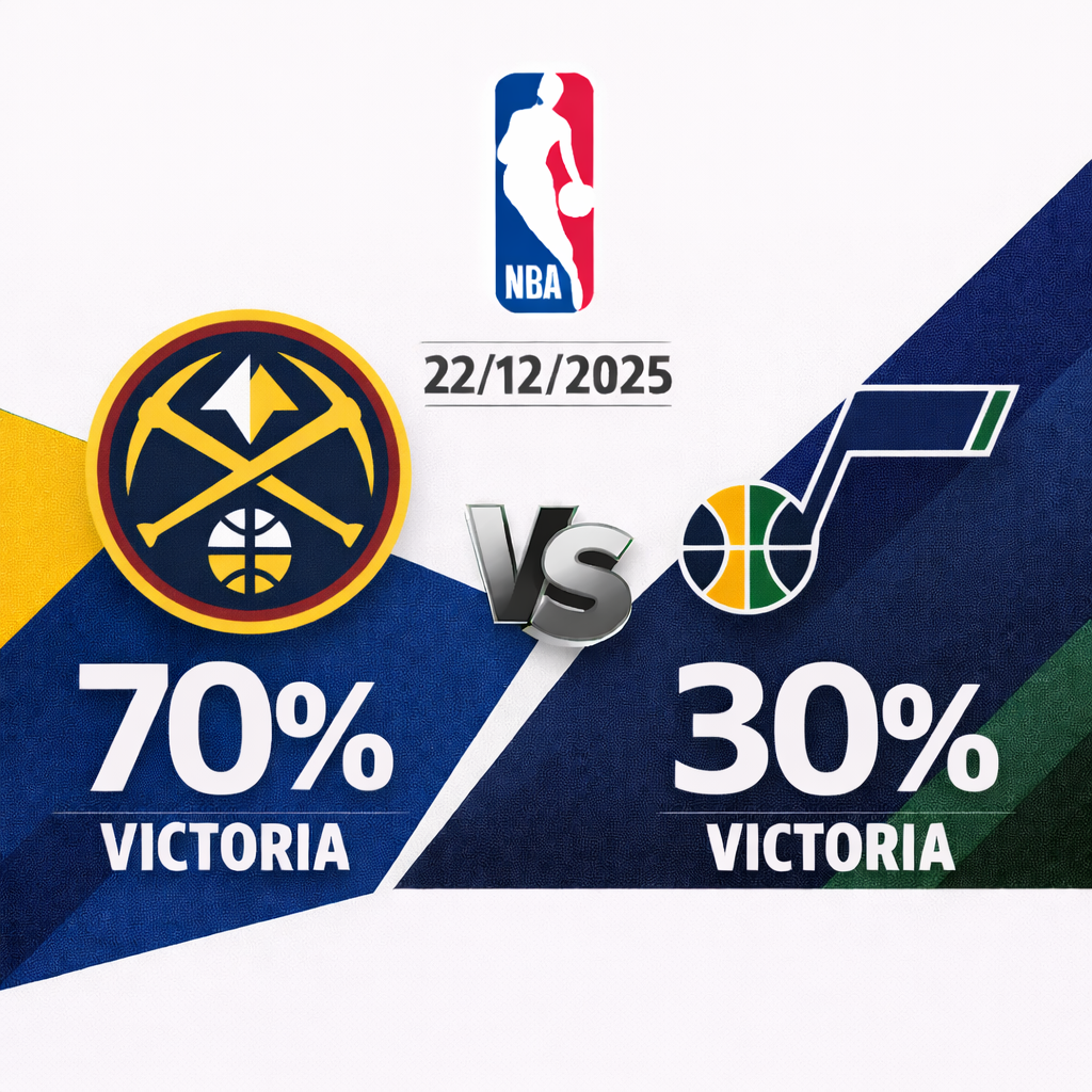 Pronóstico Denver Nuggets vs Utah Jazz– NBA 22/12/2025 