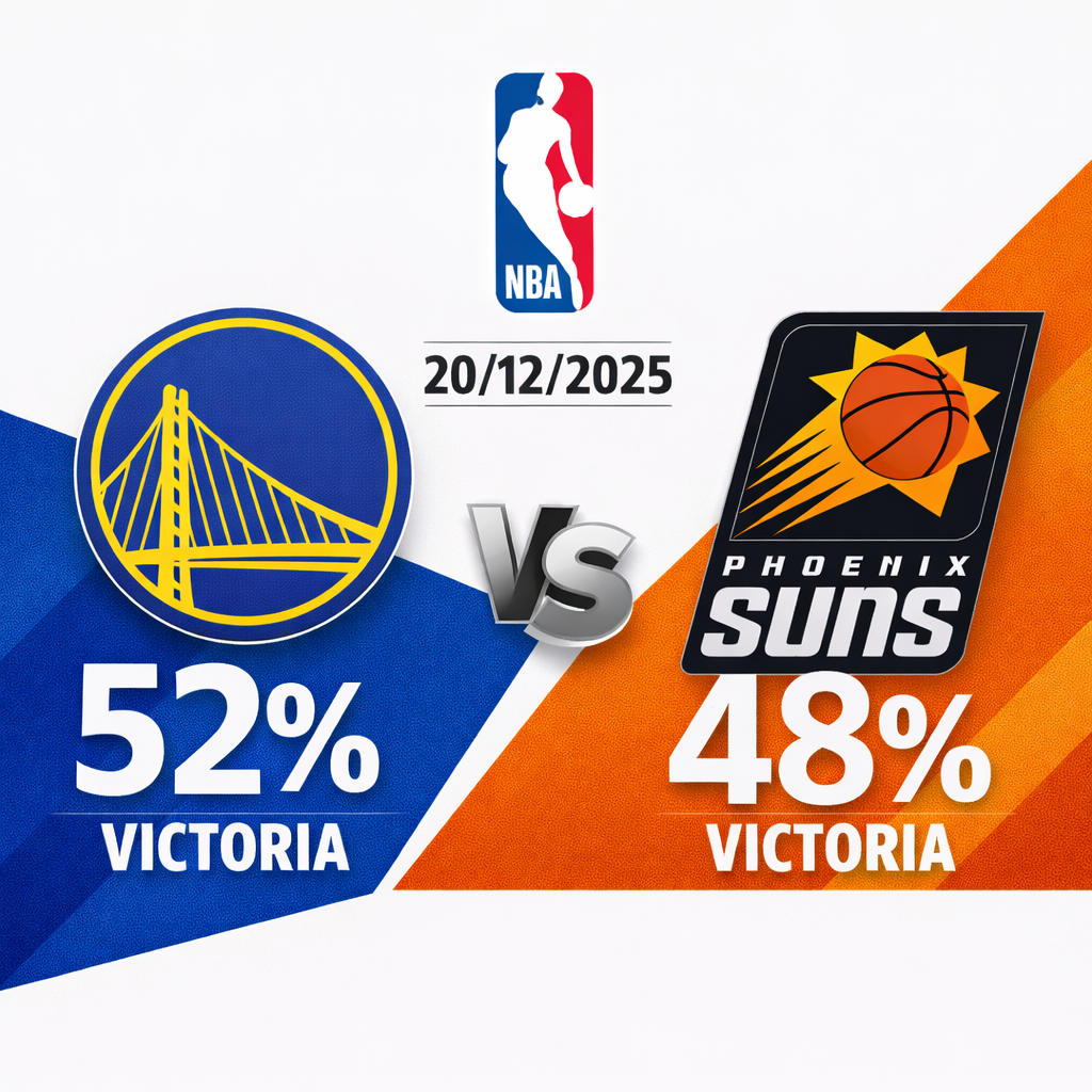 Palpite Golden State Warriors x Phoenix Suns – NBA 20/12/2025