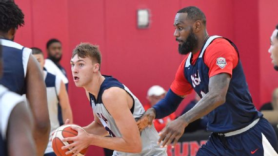 A los 18 años, Flagg entra en el olimpo con LeBron: El récord que sacude a la NBA 1 A los 18 años, Flagg entra en el olimpo con LeBron: El récord que sacude a la NBA